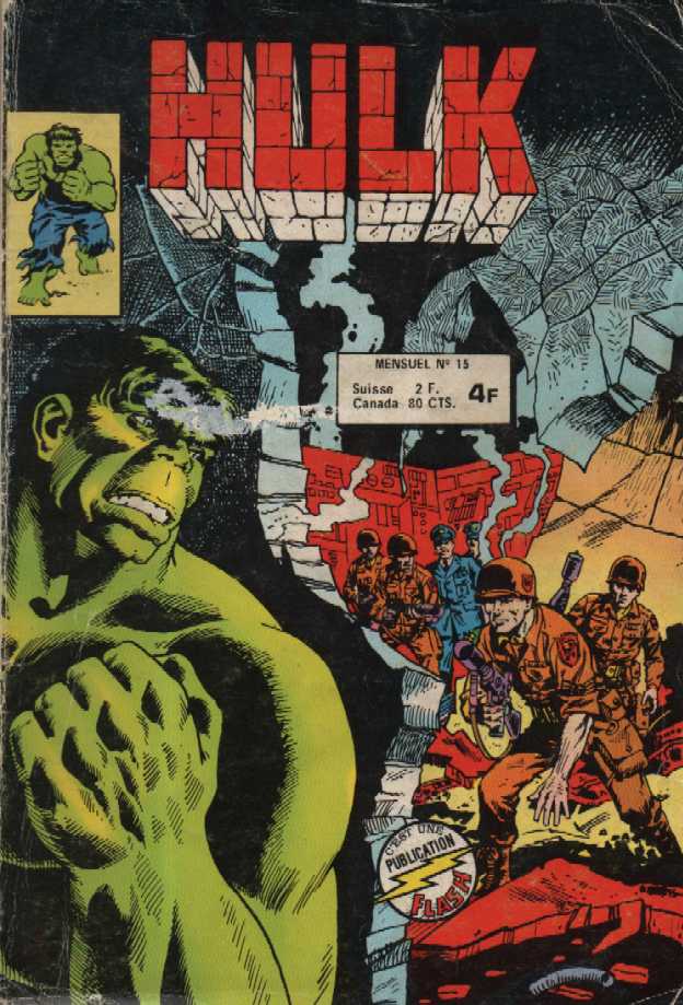 Une Couverture de la Série Hulk Comics